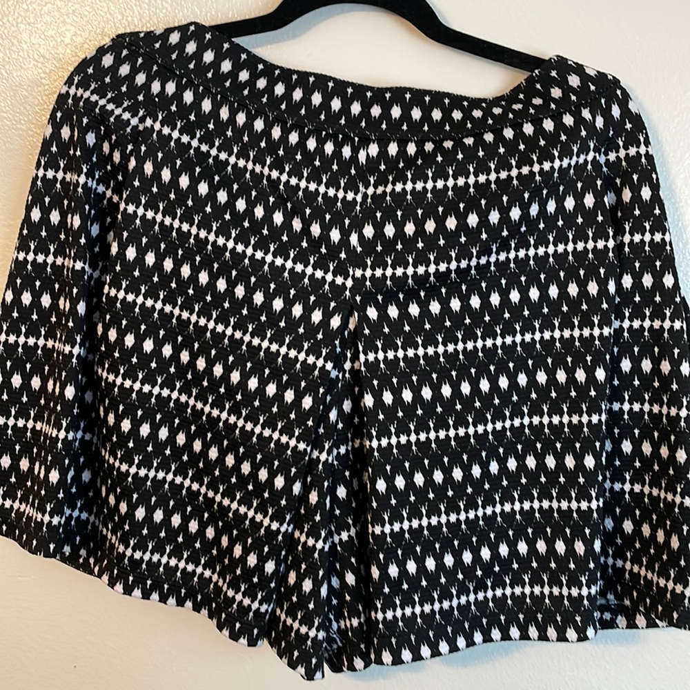 jessica simpson b&w shorts